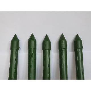 Ống thép bọc nhựa dùng làm cây đỡ hoa hồng, làm giàn cỡ 16mm dài 150cm