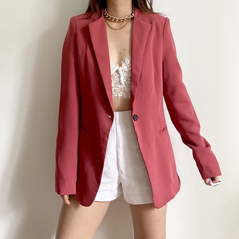 SECONDHAND Áo blazer thời trang nữ COCOCHIP M100 phong cách hiện đại nhiều màu nhiều size (Chỉ bán trên Livestream) | BigBuy360 - bigbuy360.vn