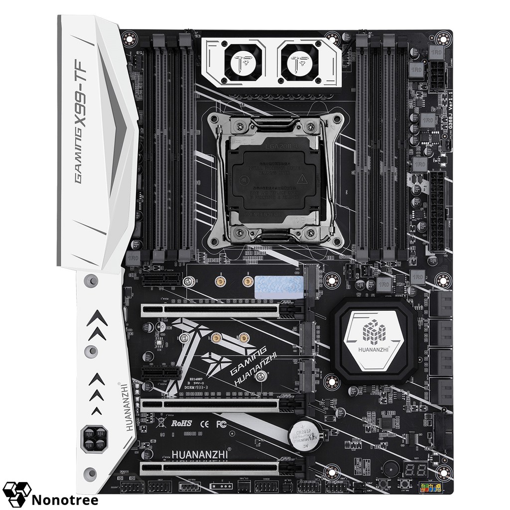 Mainboard X99-TF HUANANZHI LGA 2011-3, DDR3/DDR4 ram, M2 NVMe, Nonotree, bảo hành 3 năm, Game sống, Tốt hơn i7, đa nhiệm | BigBuy360 - bigbuy360.vn