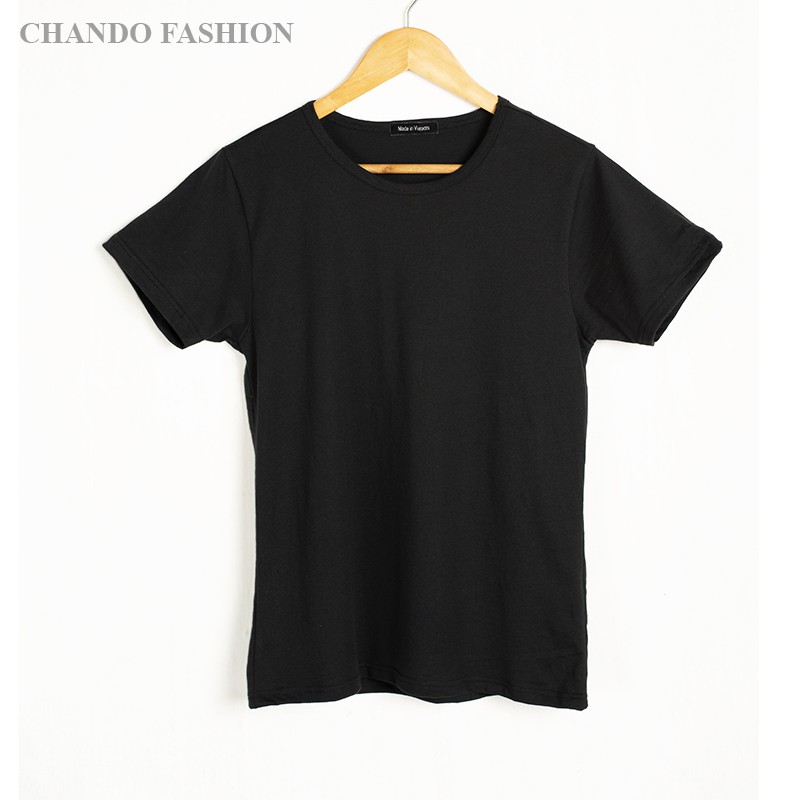 Áo thun nam cộc tay Chando chất vải cotton thấm hút mồ hôi tốt CD01 | BigBuy360 - bigbuy360.vn