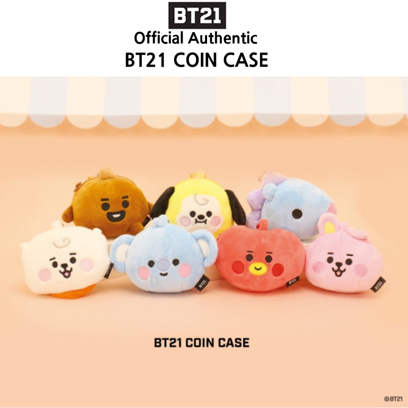 Ví đựng tiền xu họa tiết BTS BT21 dễ thương