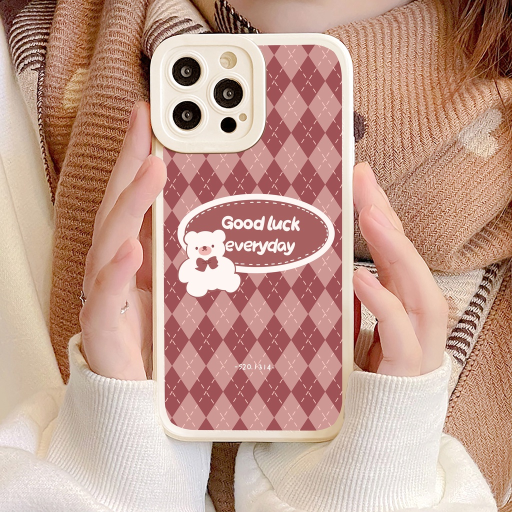 Ốp lưng iphone Good Bear cạnh vuông 6/6plus/6s/6splus/7/7plus/8/8plus/x/xs/11/12/13/14/pro/max/promax/plus/shin/case