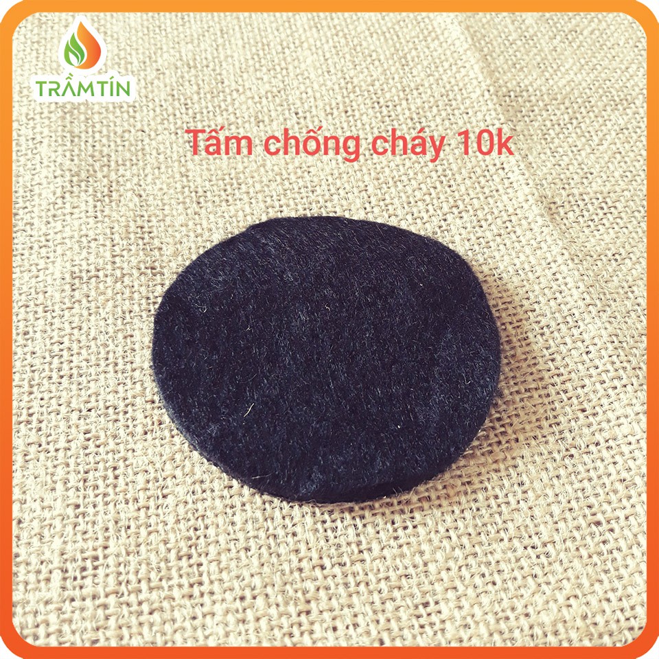 Tấm lót chống cháy đặt dưới lư xông trầm, hộp đốt nhang