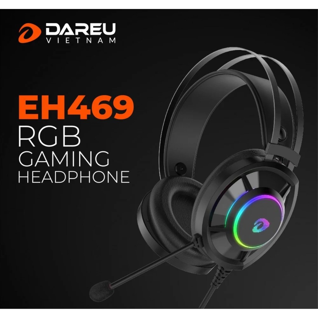 Tai Nghe Gaming Dareu EH469 RGB Pink | BigBuy360 - bigbuy360.vn