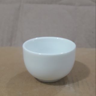 Chén Bát Tràng size nhỡ trắng không quai