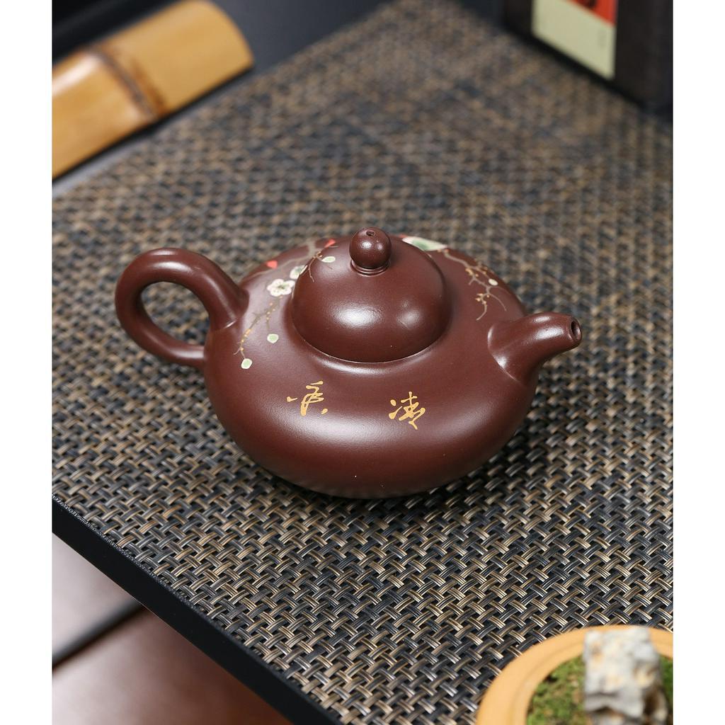 Ấm Tử Sa Nghi Hưng Hoa Dĩnh 290 ml (Tử Chu Nê)