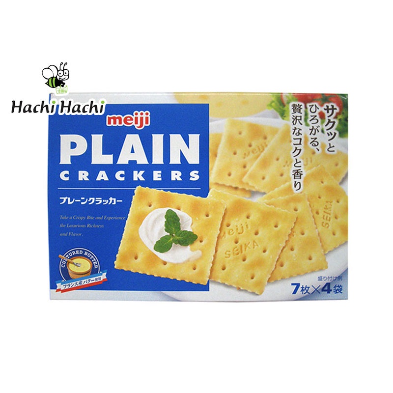 BÁNH PLAIN CRACKER 104G - Hachi Hachi Japan Shop