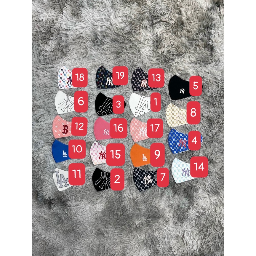 (HÀNG XUẤT XỊN) Khẩu trang M/L/B - 5 MẪU Full-Tem-Code Full-Túi-Zip - FULL BỘ TEM-TAG-CODE THẺ BÀI