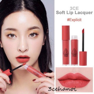 Son kem 3CE Soft Lip Lacquer