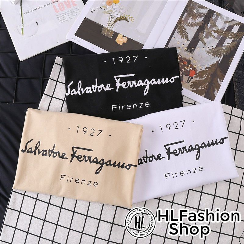 Áo thun tay lỡ form rộng 1927 Firenze, áo phông HLFashion