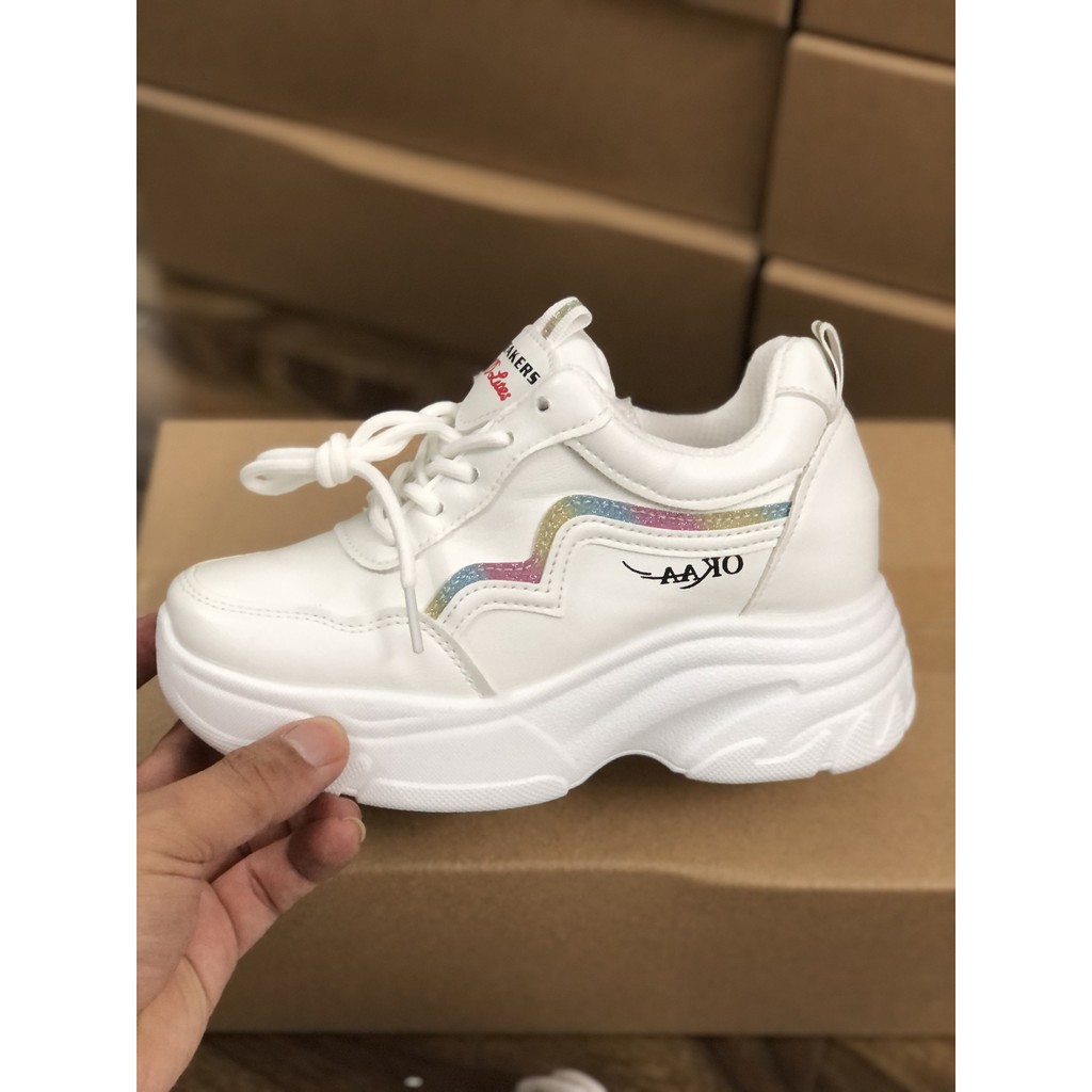 GIÀY SNEAKER NÂNG ĐẾ 9CM