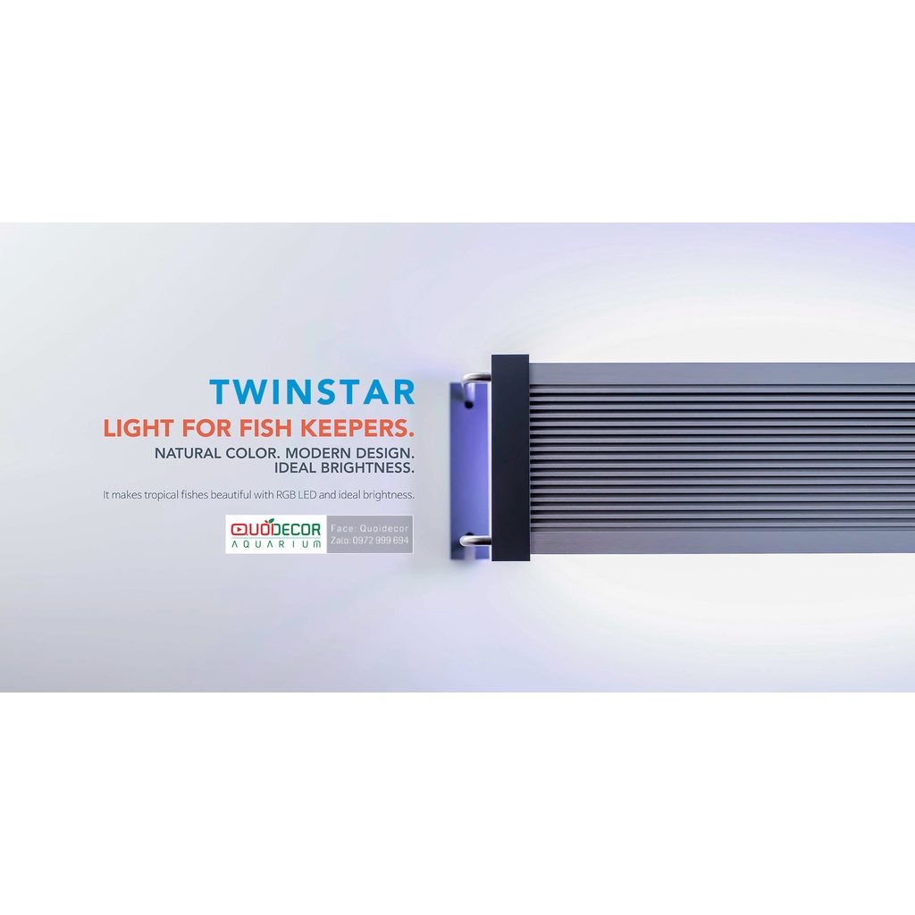 Đèn Twinstar B LINE III RGB | 30B | 45B | 60B | Đèn led chuyên dụng cho bể cá cảnh thủy sinh