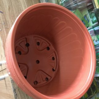 Combo 20 chậu nhựa mềm miệng 28cm