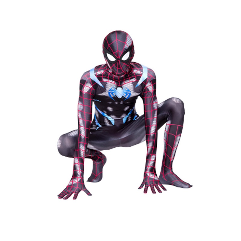 Newest SpiderMan Peter Parker Adult Kids Secret Wars Cos Costume Spiderman Bodysuit boy gift