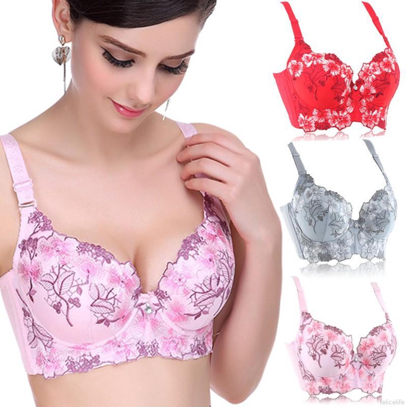 FREESHIP ĐƠN 99K_ Áo ngực thêu cổ chữ V khoét sâu gợi cảm