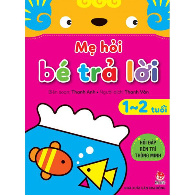 Sách - Mẹ Hỏi Bé Trả Lời - Hỏi Đáp Rèn Luyện Trí Thông Minh Bộ lẻ 5 cuốn tùy chọn - KDKH1104TC