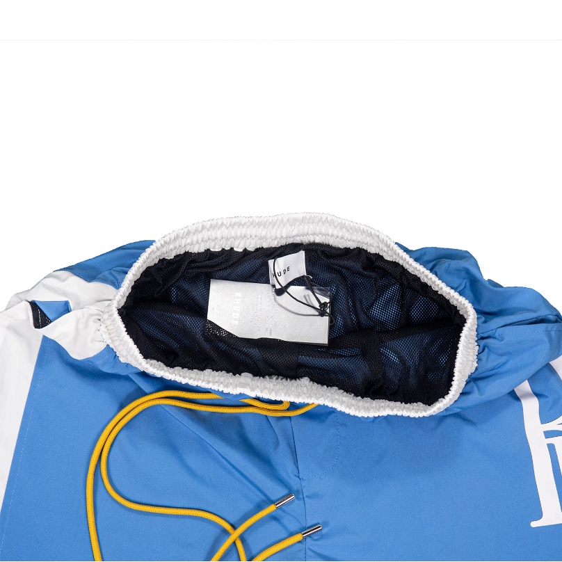 Hàng Spot! Hàng Spot! Rhude Quần Short Phối Màu Chặn Cỡ Lớn Hàng Mới