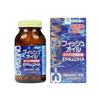 Dầu cá omega 3 orihiro fish oil, viên uống omega 3 nhật bản