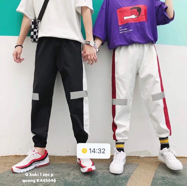 Quần kaki một sọc phản quang -KA | BigBuy360 - bigbuy360.vn