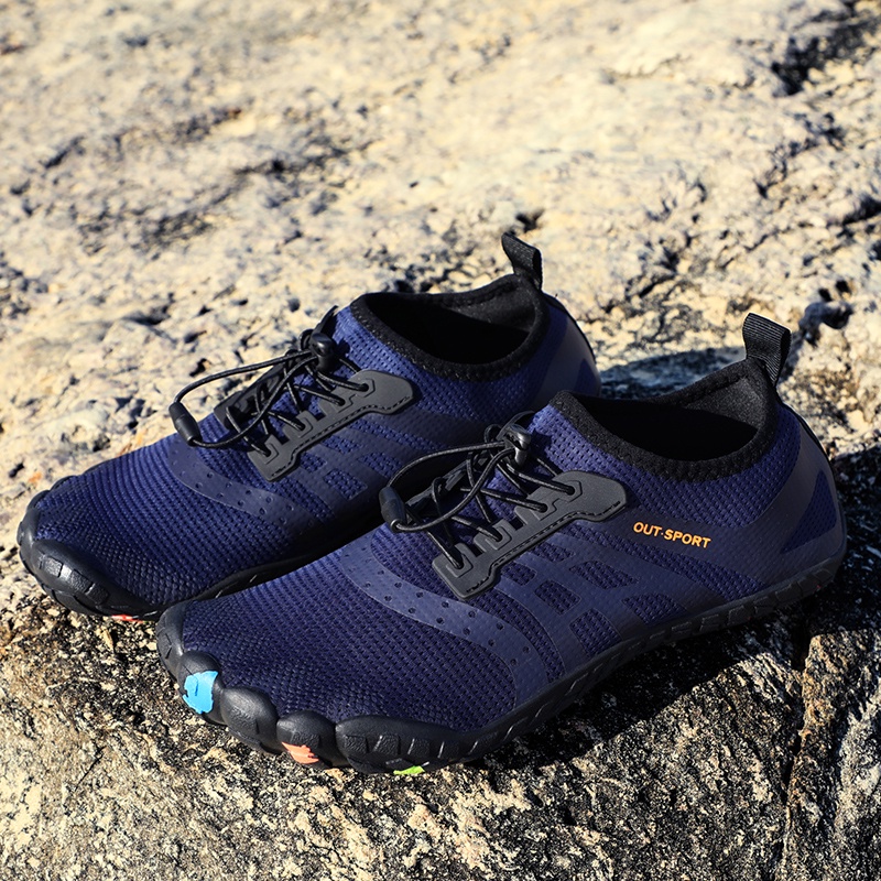 Giày Thể Thao Đi Biển / Leo Núi Ngoài Trời Thoáng Khí Có Size 39-46 Chất Lượng Cao