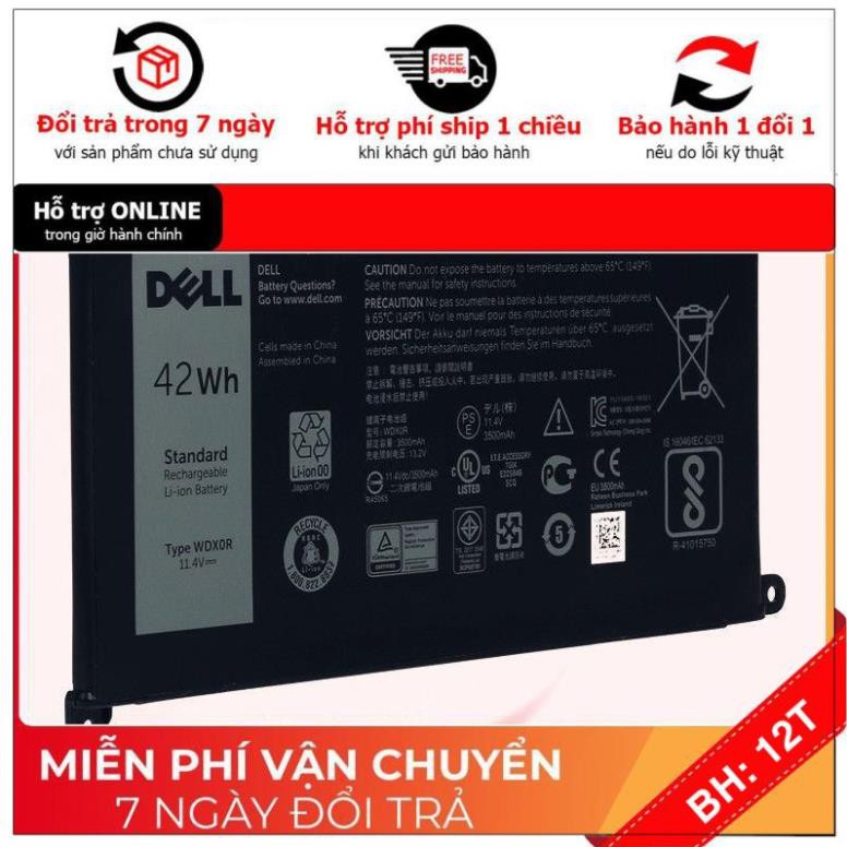 [BH12TH] . ⚡⚡️[Pin zin] Pin laptop Dell Inspiron 7460, P74G, P74G001