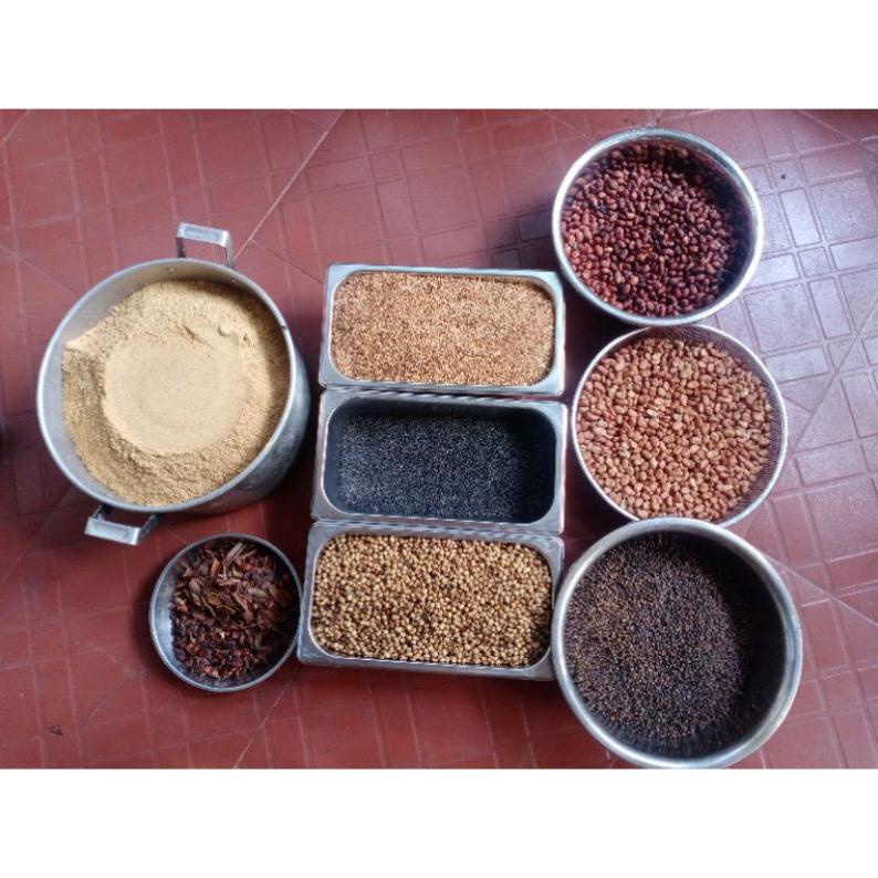 Mồi câu  ngũ cốc đậu tằm chuyên chép,trắm,trôi,chép giòn