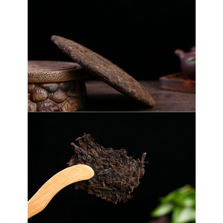 BÁNH TRÀ PHỔ NHĨ CHÍN LÃO BAN CHƯƠNG MÃNH HẢI VÂN NAM 357 GRAM NĂM 2015