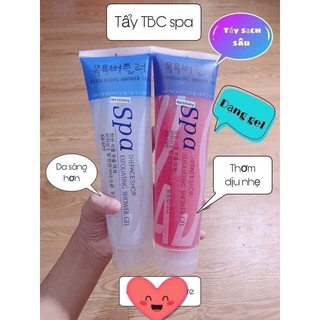 Tẩy tế bào chết body Spa Hàn quốc