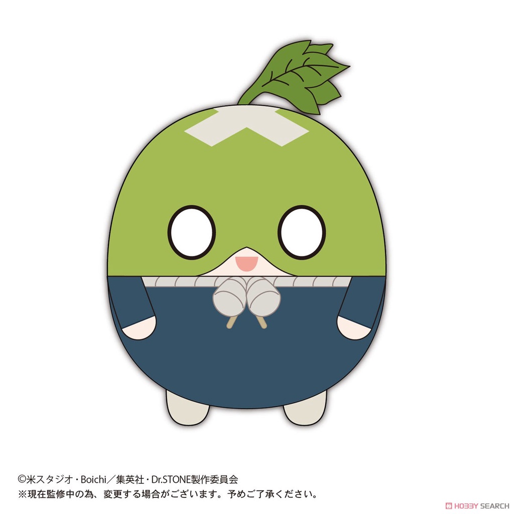 Móc chìa khóa bông tròn Dr. Stone Fuwa kororin chính hãng Nhật Bản
