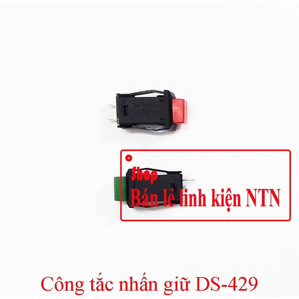 Công tắc nhấn giữ DS-429 các màu