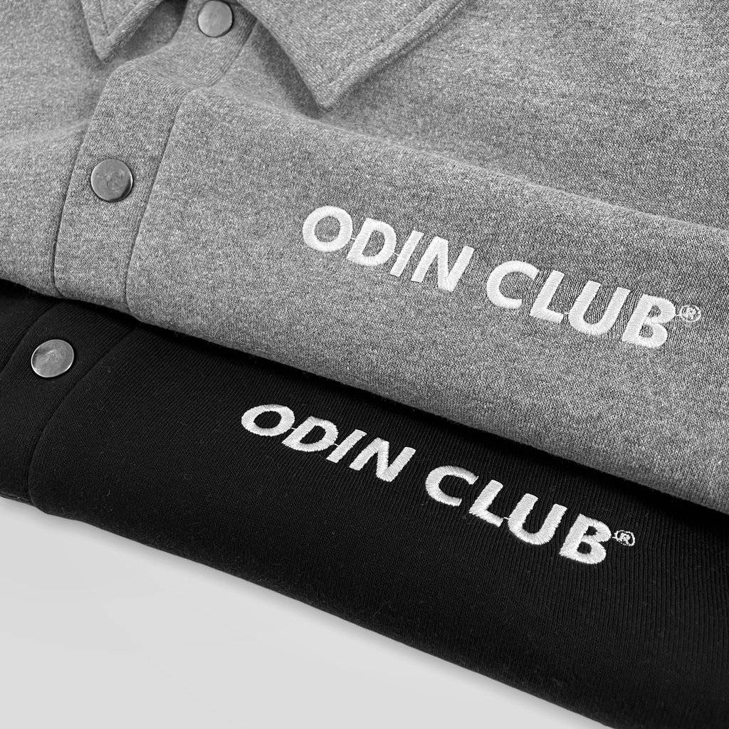 Áo Polo Sweater Dài Tay ODIN CLUB Signature, Áo nỉ dài unisex form rộng, Local Brand ODIN CLUB