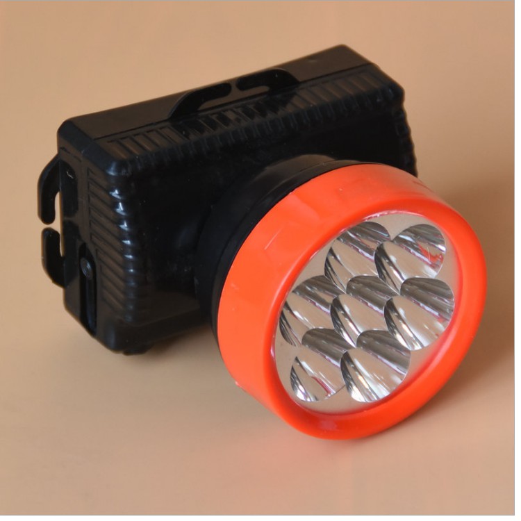 Đèn led đội đầu pin sạc