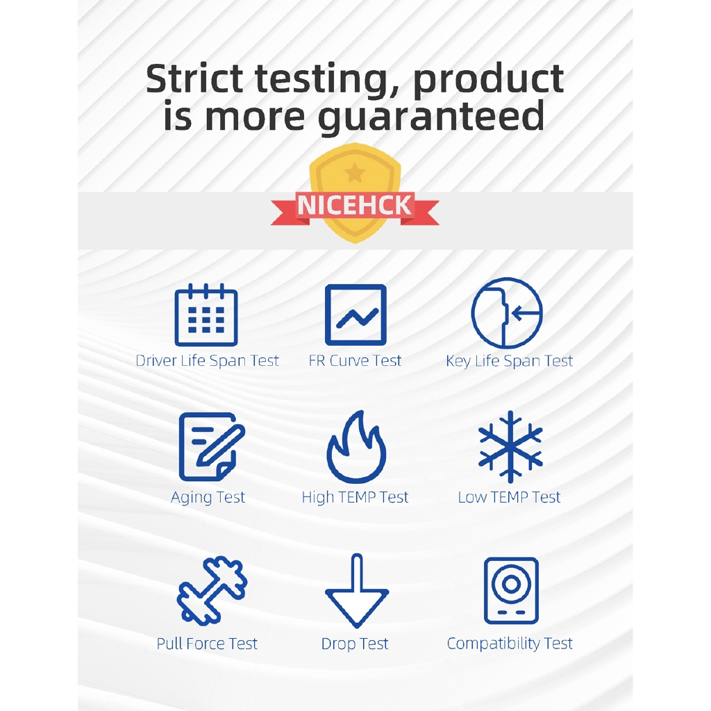 Tai nghe kim loại cân bằng âm thanh NICEHCK X49