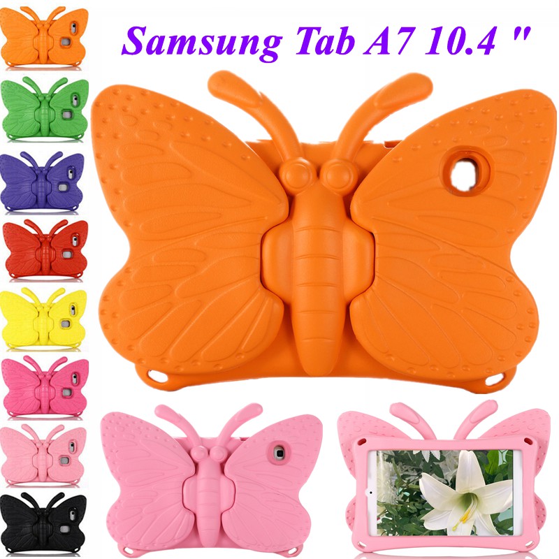 Ốp Máy Tính Bảng Silicon Eva Chống Sốc Hình Bướm Cho Samsung Galaxy Tab A7 10.4 2020 T500 T505 T507
