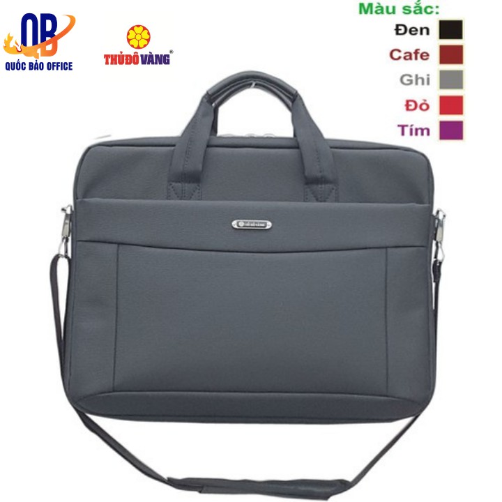 Cặp laptop - Túi đựng laptop Thủ Đô Vàng C041/C141 (40*30*8.5 cm) - màu Đen/ Đỏ/ Nâu/ Tím - 1 chiếc | BigBuy360 - bigbuy360.vn