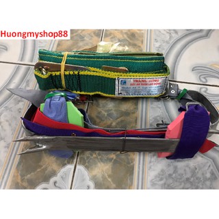 COMBO (GUỐC TRÈO CÂY 2 ĐINH + ĐAI AN TOÀN)_CỰC RẺ_CỰC BỀN _ DỤNG CỤ HỖ TRỢ TRÈO CÂY