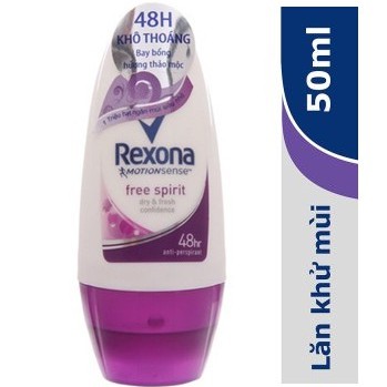 Lăn khử mùi Rexona Free Spirit chai 50ml