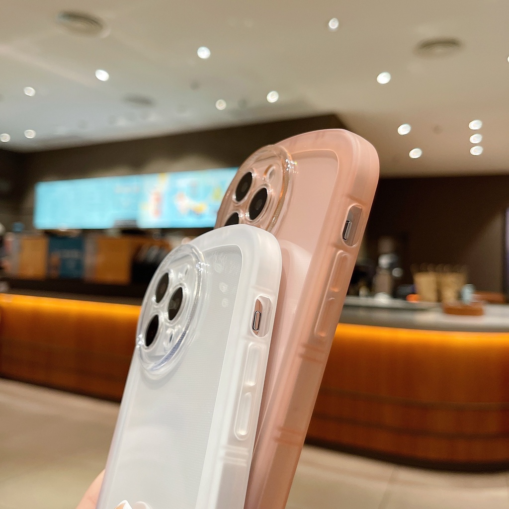 Ốp Điện Thoại Họa Tiết Đôi Mắt To Dễ Thương Chống Rơi Cho iPhone6 7 8 11 X XR XS MAX