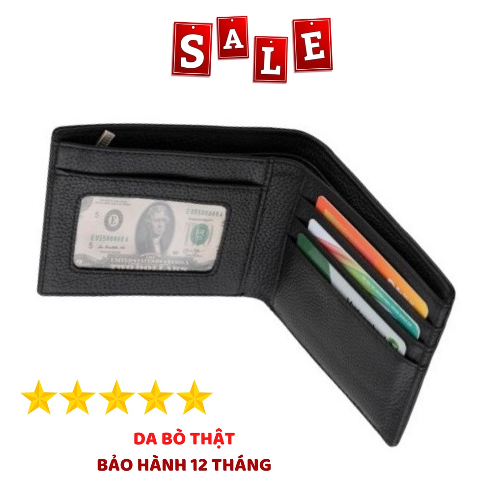 Ví Nam Da Thật Đẹp Kiểu Ngang Đứng Đắng | Bóp Da Bò Đựng Tiền Thẻ Minni - LT01 - King.shop.70