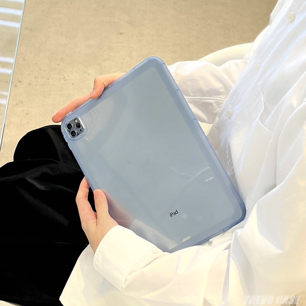 Ultra Ốp Máy Tính Bảng Silicon Trong Suốt Siêu Mỏng Cho iPad Air 4 5 Air 3 Pro 10.5 Air 1 2 9.7 2017 2018 iPad Pro 11 2020 2021