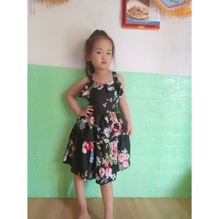 váy hoa nhí bé gái