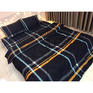 Bộ gra giường 3 món ( 1 gra + 2 vỏ gối nằm)