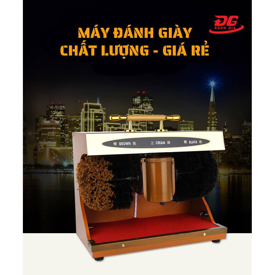 Máy đánh giầy công sở shiny SHN-G4 (Tự Động), tặng kèm 1 lọ xi