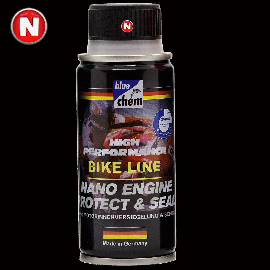 Phụ gia nhớt Bảo Vệ Động Cơ BlueChem Nano Engine Protect & Seal cho xe máy - 50 mL