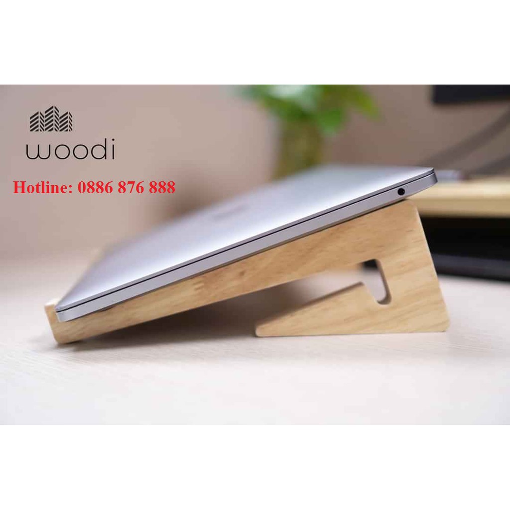 ❤️ Kệ kê laptop, Giá đỡ tản nhiệt cho Macbook ❤️ làm bằng gỗ thông tự nhiên nhiều mẫu mã.