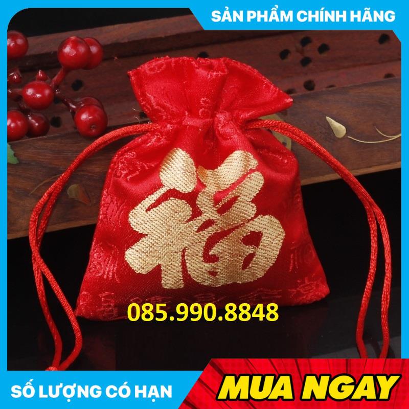 Vỏ túi thơm dây rút nhiều màu tiện dụng, Túi vải bố dây rút đựng quà, mỹ phẩm, đồ handmate - Siêu cute
