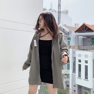 Áo Khoác Thun Remi Nữ | Thiết Kế Đơn Giản | Nhiều Màu | Có Nón | Thời Trang Hot Trend