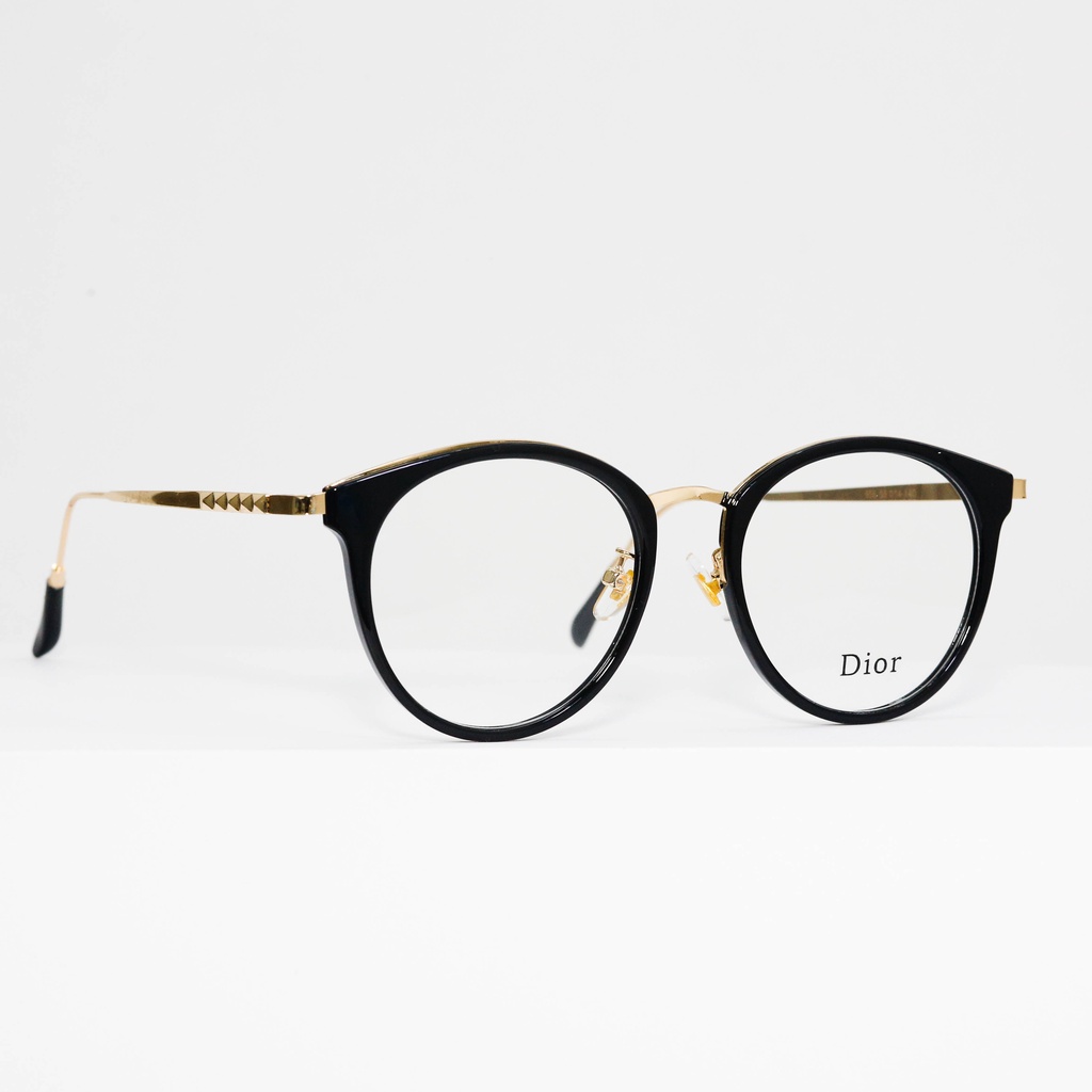 Gọng kính cận nữ ONE STORE mắt tròn kim loại thanh mảnh nhẹ nhàng thời trang cute dễ thương