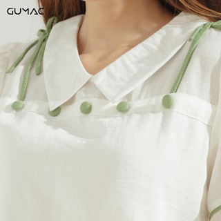 Đầm viền nút bọc TTMT DA680 GUMAC