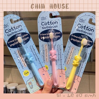 Bàn chải lông tơ siêu mềm mại cho bé